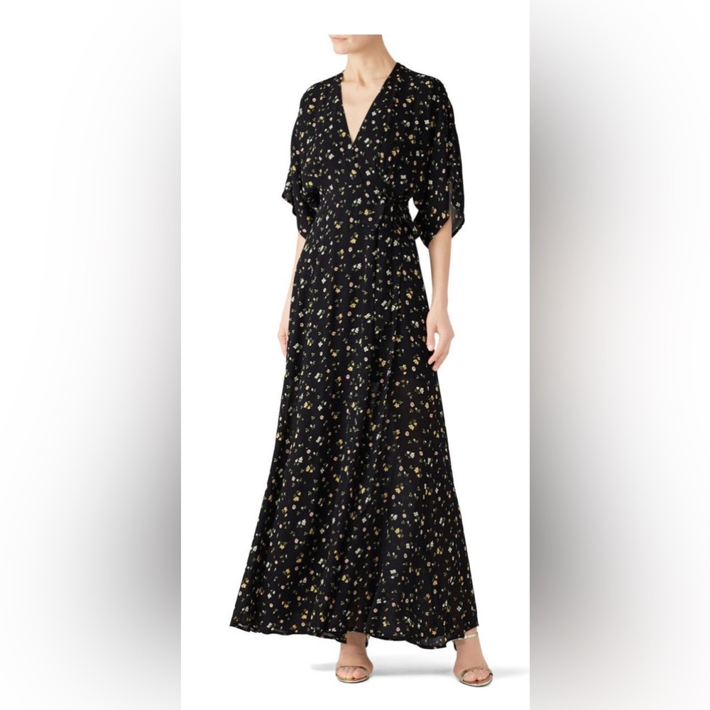 Reformation Venezia Winslow Maxi Wrap Dress